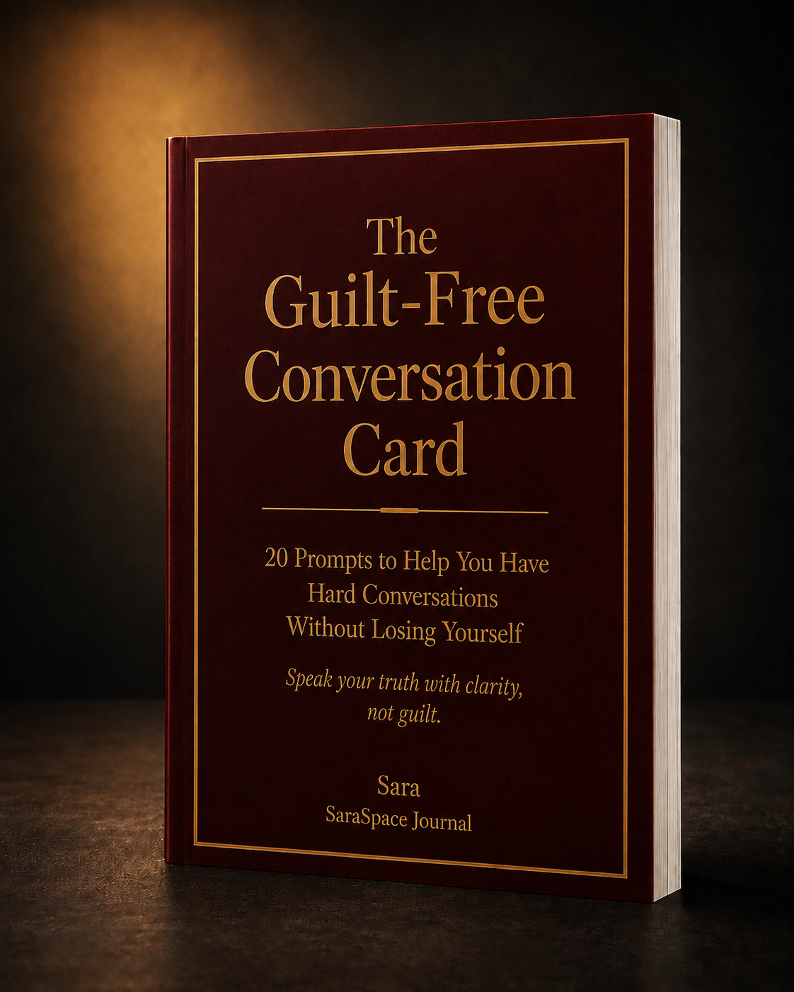 Guilt-Free Conversation Card